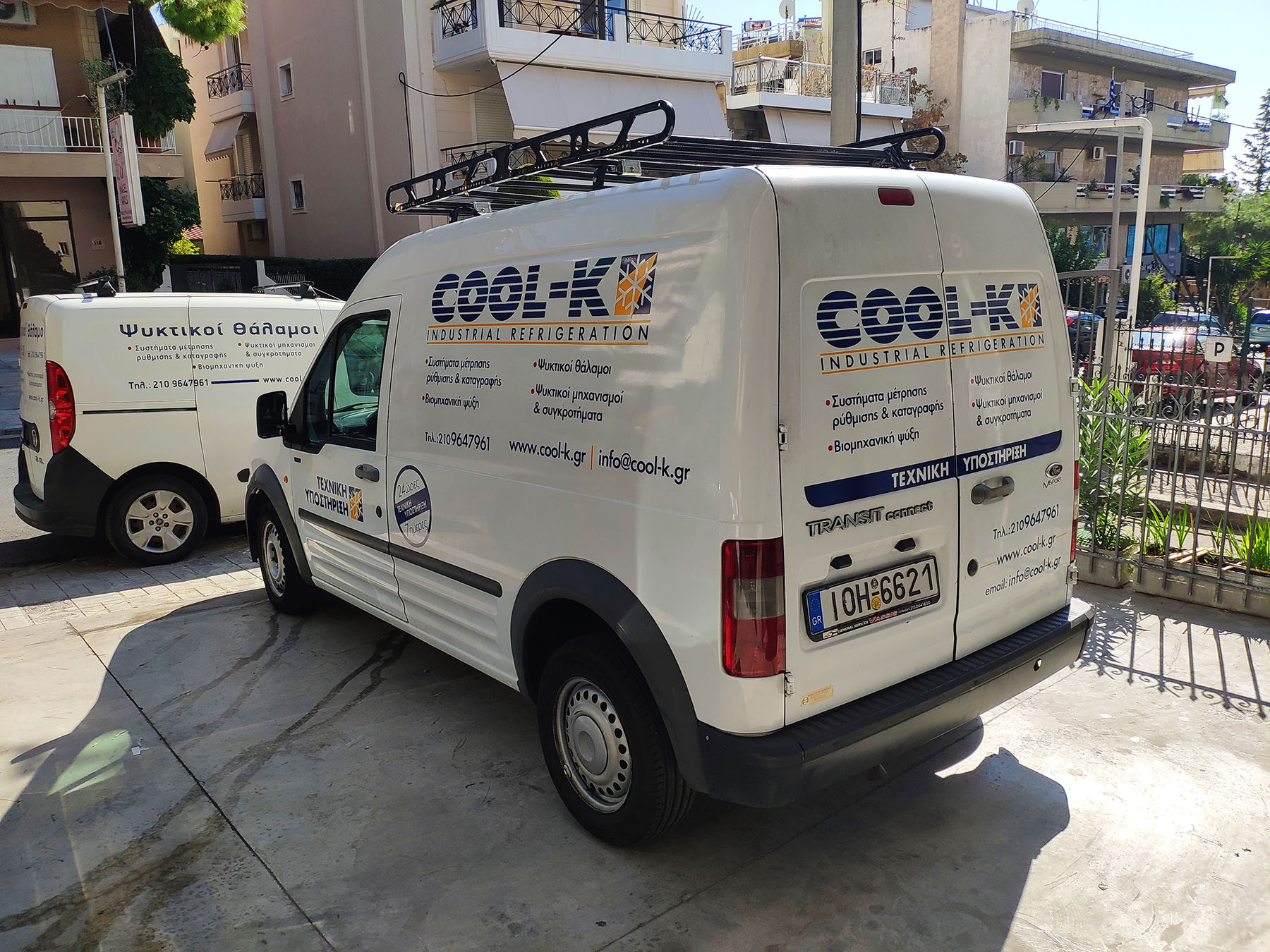 cool-k αυτοκόλλητα φορτηγού